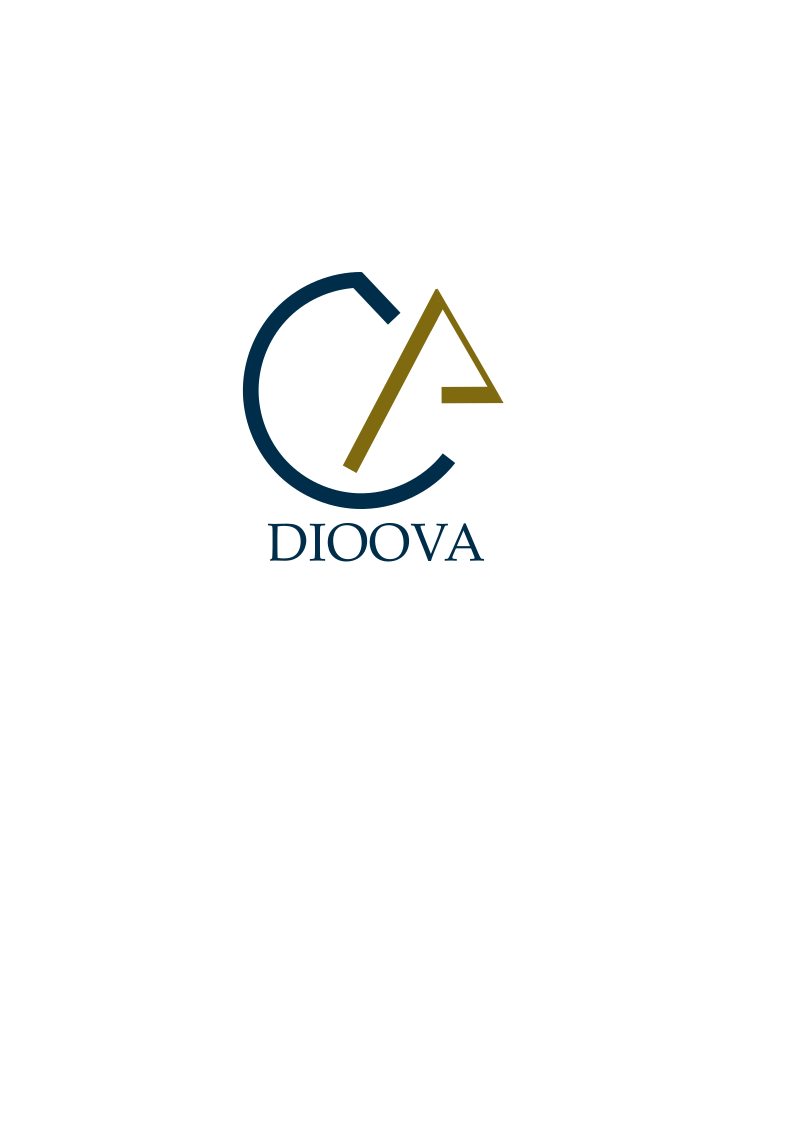Logo oficial de Dioova, marca de ropa deportiva tecnológica.