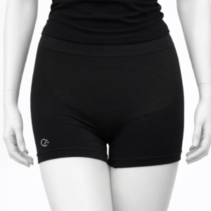 Leggin termorregulable corto negro de mujer